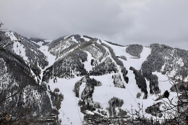 Aspen Snowmass 雪道全景
