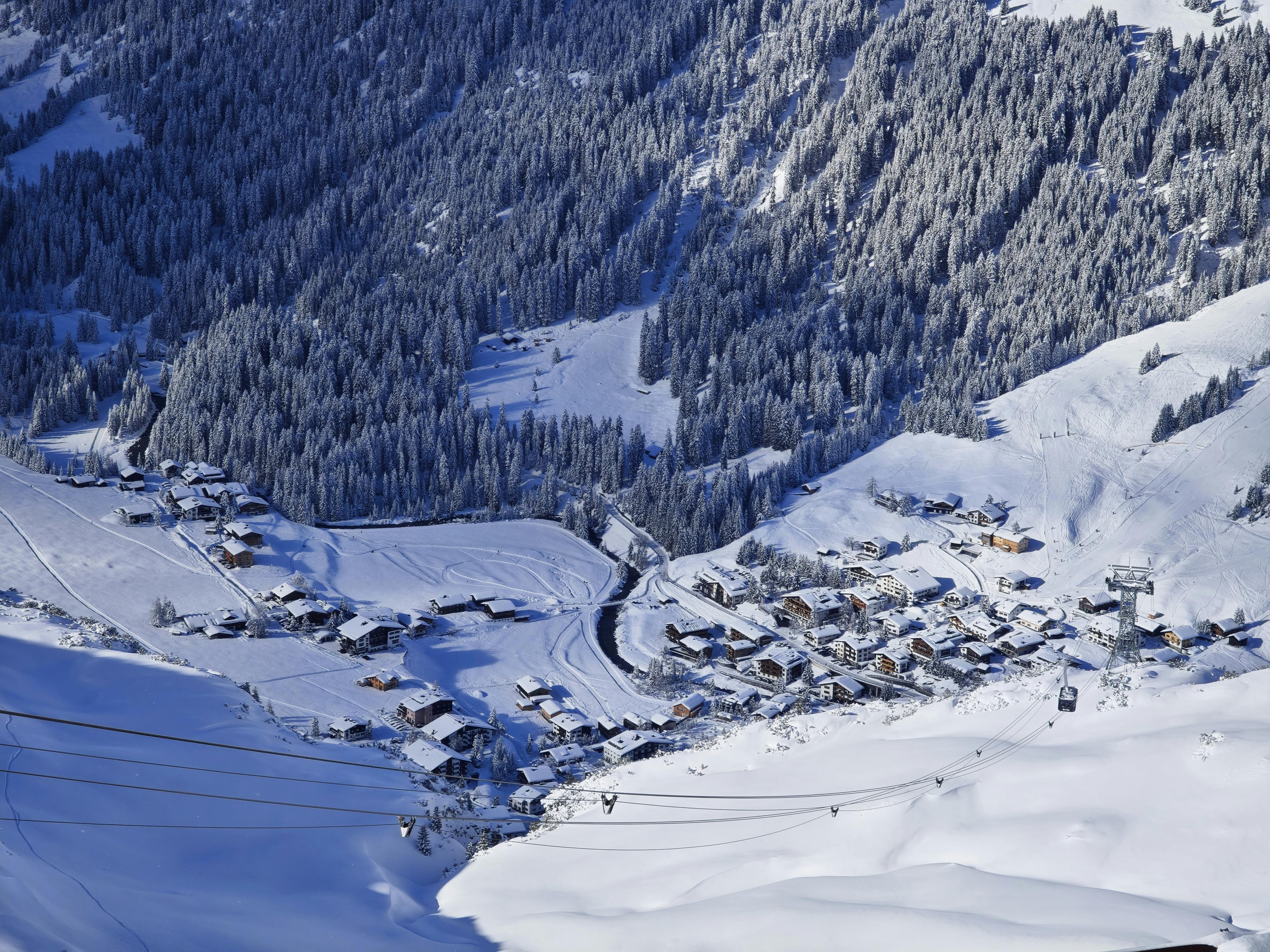 Courchevel Moriond 全景俯瞰