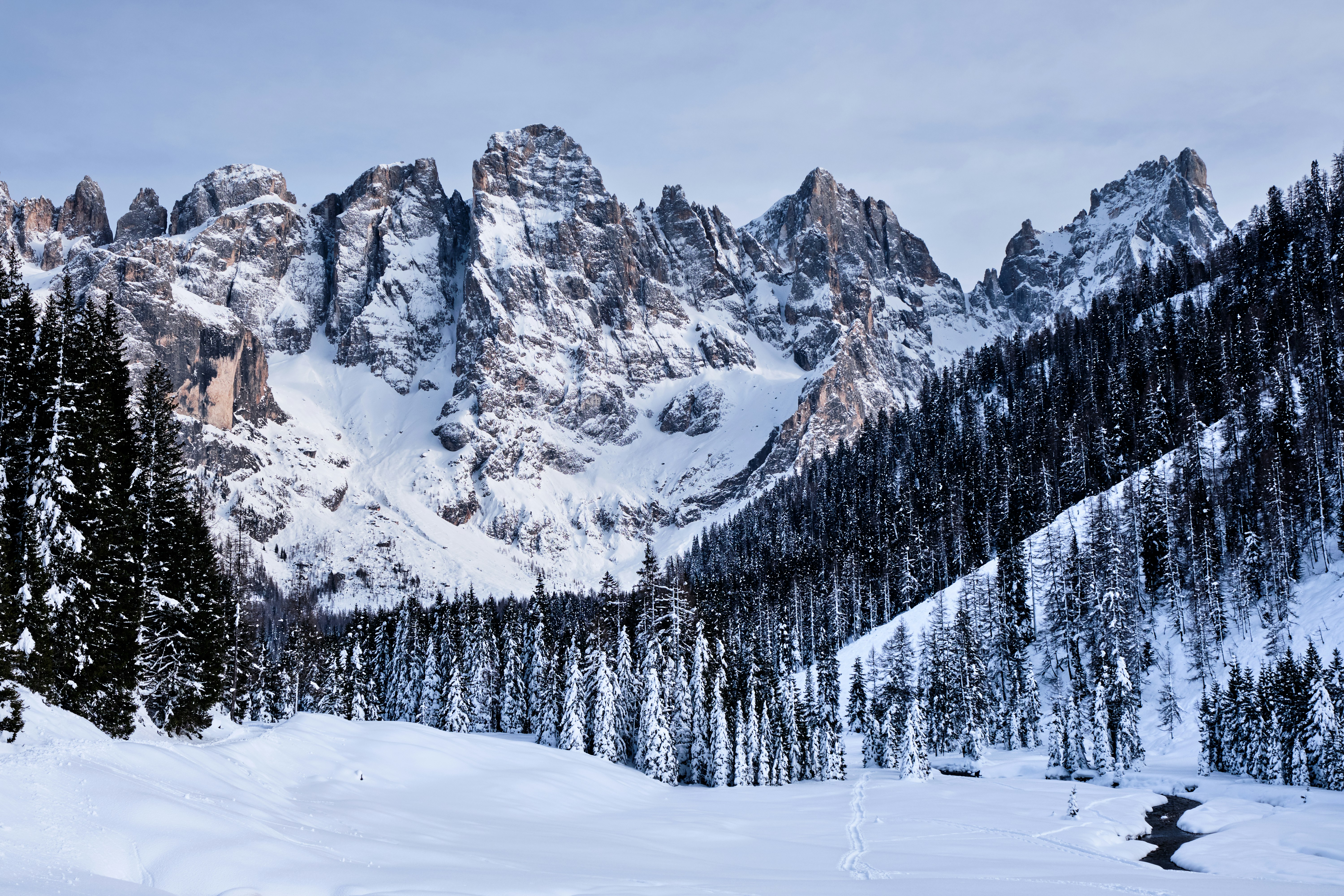 Dolomiti Superski 官方雪道全景图·12大雪场·1200km雪道